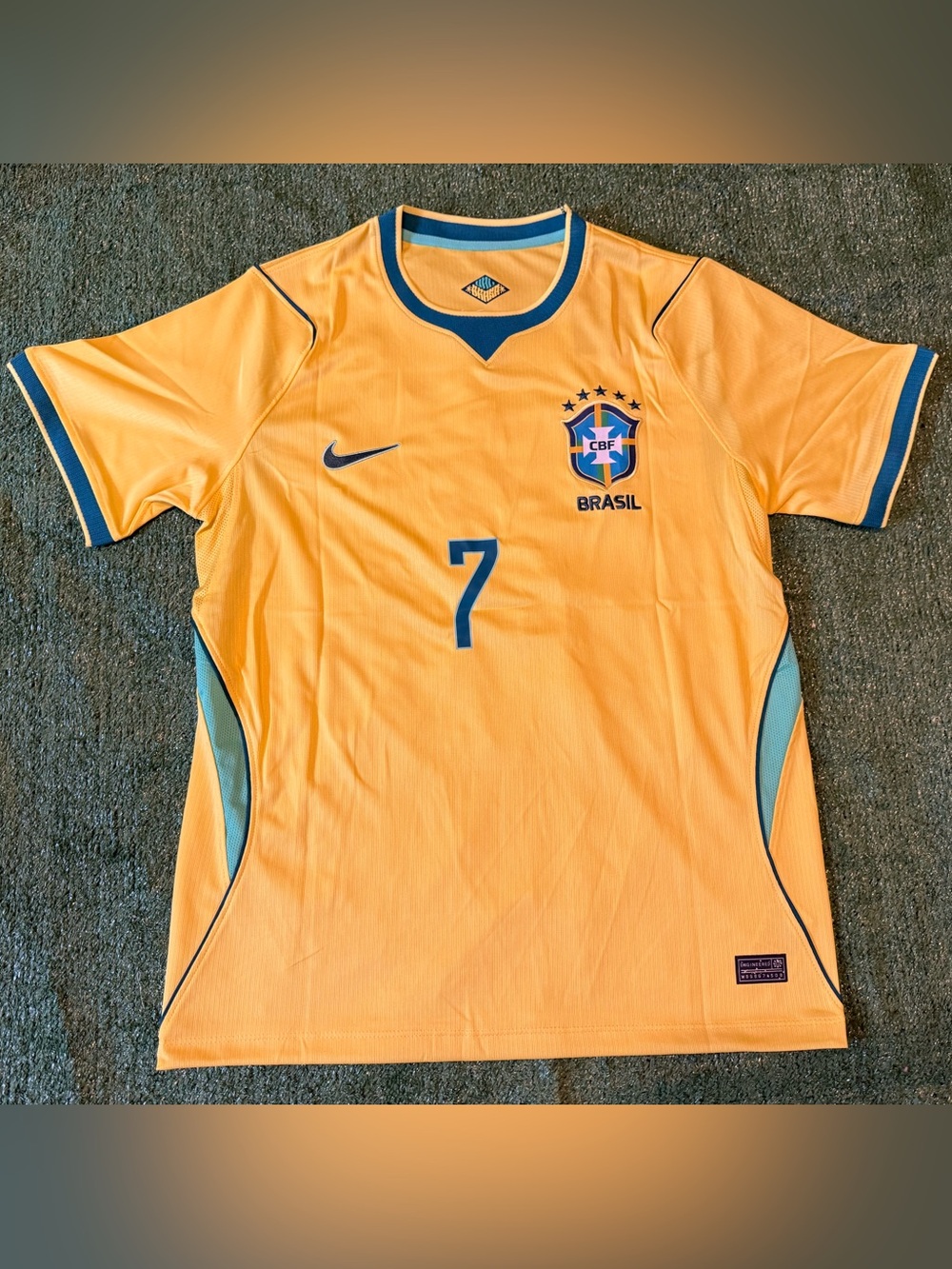 Vini Jr #7 Brazil Home Jersey 26/27